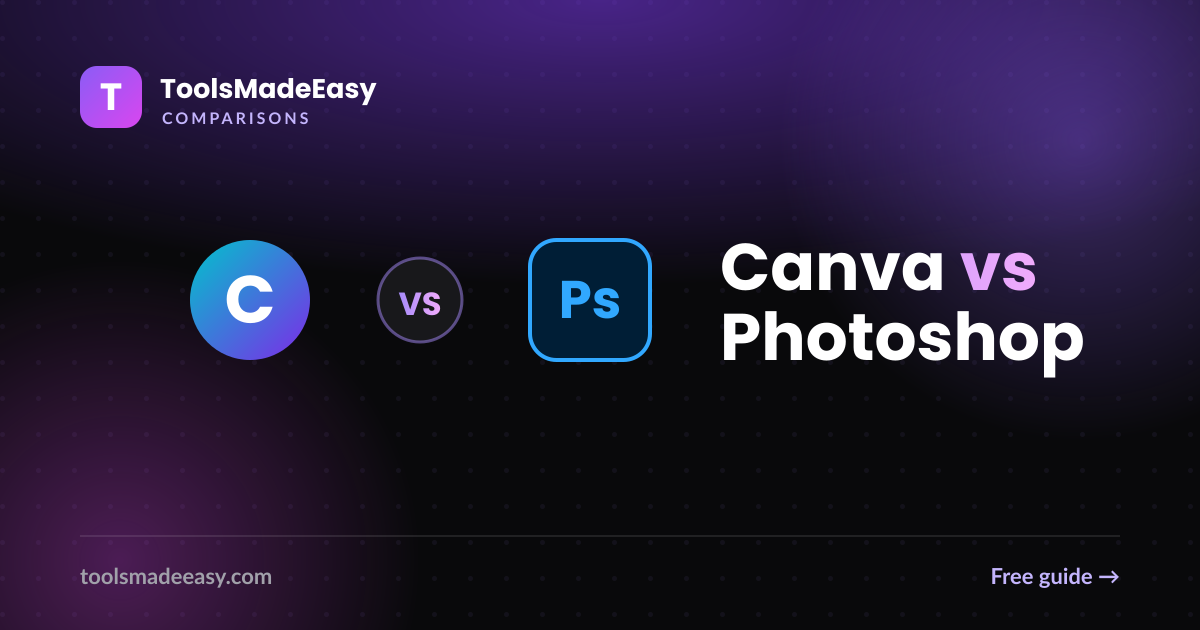 Canva vs Photoshop (2026): Which Should You Use?